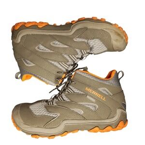 Merrell Chameleon 7 Access Hiking Boots Boys Size 4.5M Multi Waterproof Lace Up